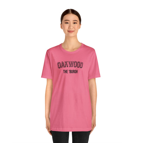 Oakwood - The Burgh Neighborhood Series - Unisex Jersey Short Sleeve Tee T-Shirt Printify   