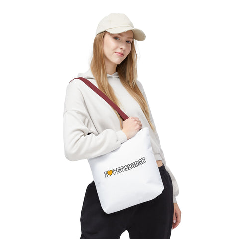 Pittsburgh Love Tote Bag — I  Pittsburgh Canvas Tote