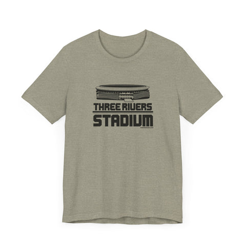 Pittsburgh Three Rivers Stadium Short Sleeve T-Shirt  - Unisex bella+canvas 3001