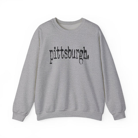 Pittsburgh Typewriter - Heavy Blend™ Crewneck Sweatshirt