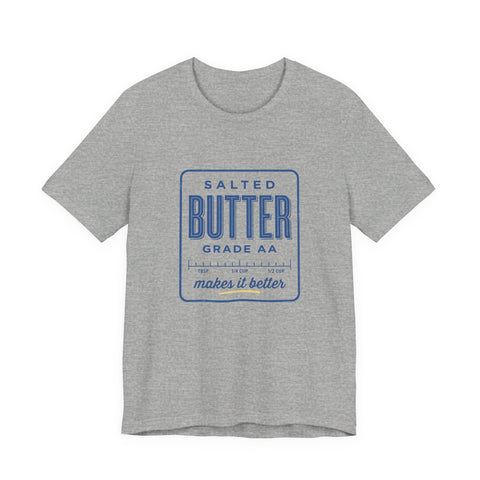 Salted Butter Label Tee | Vintage Food Graphics, Retro Diner Typography