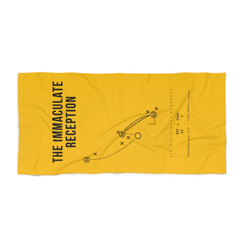The Immaculate Reception - Beach Towel