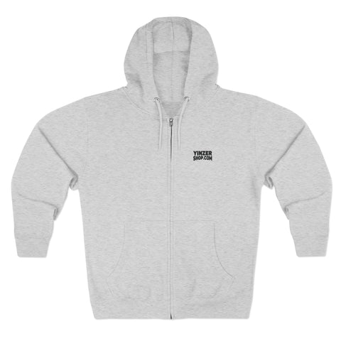 YinzerShop Serving Since 2015 - Lane Seven LS14003 Unisex Zip Hoodie Hoodie Printify Heather Grey XS