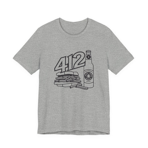 412 Icon Unisex Jersey Short Sleeve Tee