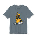 1st Dahn! Football Referee TShirt - Pittsburgh Culture T-Shirt Printify Heather Slate XS 