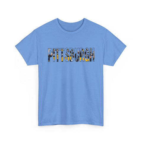 Pittsburgh Football Players - Unisex Heavy Cotton Tee