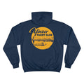 Yinzer Yacht Club - PRINT ON BACK - Champion Hoodie Hoodie Printify   