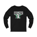 Columbus Mad Cows Long Sleeve Shirt Long-sleeve Vintage Ice Hockey Black XS 