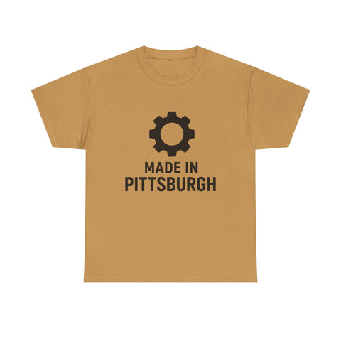 Made in Pittsburgh - Unisex Heavy Cotton Tee