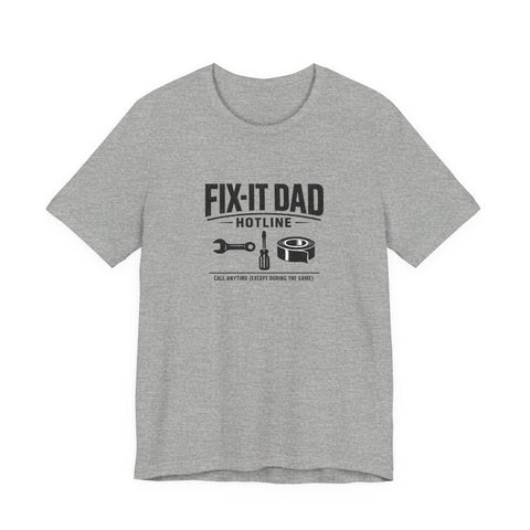 Fix-It Dad Hotline Tee | Dad Identity, Vintage Typography