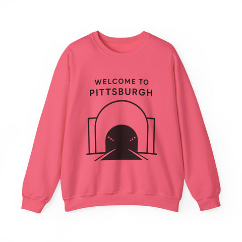 Welcome to Pittsburgh Tunnel - Heavy Blend™ Crewneck Sweatshirt