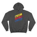 Coal Iron Scrap Champion Hoodie Hoodie Printify Charcoal Heather S 