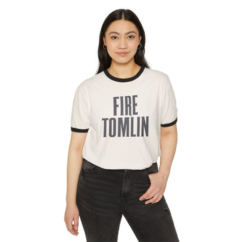Fire Tomlin Renegade Style Graphic Short Sleeve Ringer T-Shirt