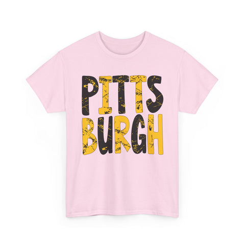 Painted Pittsburgh - Unisex Heavy Cotton Tee