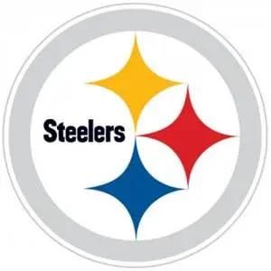 Pittsburgh Steelers Car Magnet- 8 inch Art Magnet Turnovers Inc   