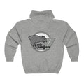 Erie Panthers Hoodie (Zip)  Vintage Ice Hockey Sport Grey S 