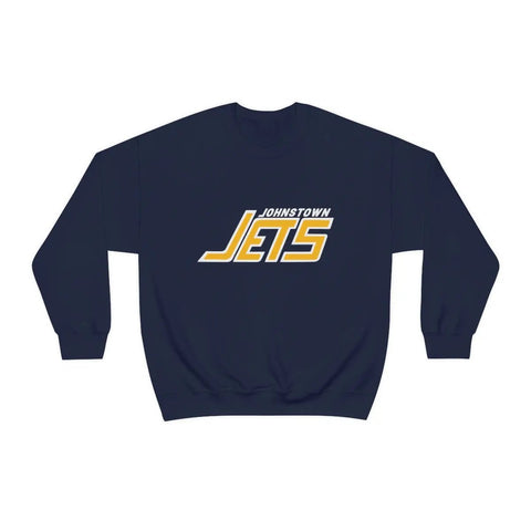 Johnstown Jets Crewneck Sweatshirt  Vintage Ice Hockey   