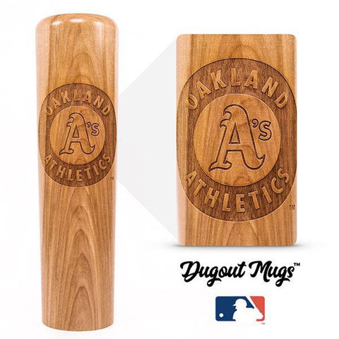 Oakland Athletics Dugout Mug® | Baseball Bat Mug MLB Teams - Dugout Mug Dugout Mugs®   