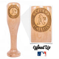 Oakland Athletics Wined Up® | Baseball Bat Wine Mug MLB Teams - Wined Up Glass Dugout Mugs®   