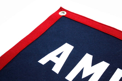American Made Camp Flag - Patriotic Outdoor Flag Decoration 16x24 Banner