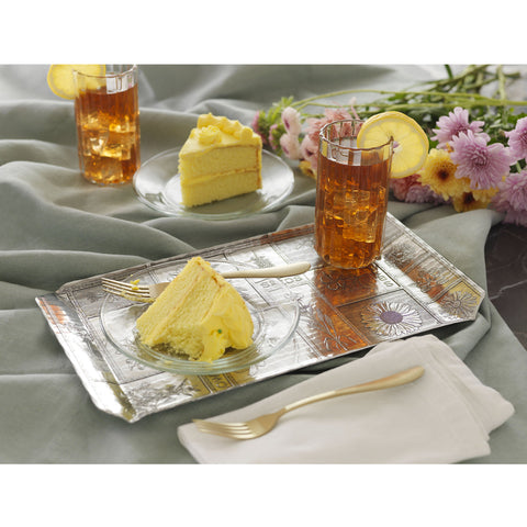American Botanical Hostess Tray - Floral Luncheon Tray by Wendell August Forge
