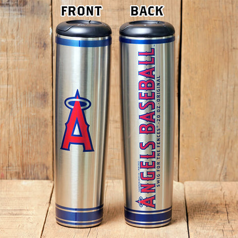 Los Angeles Angels Metal Dugout Mug | Stainless Steel Baseball Bat Mug MLB Teams - Metal Dugout Mug Dugout Mugs®   