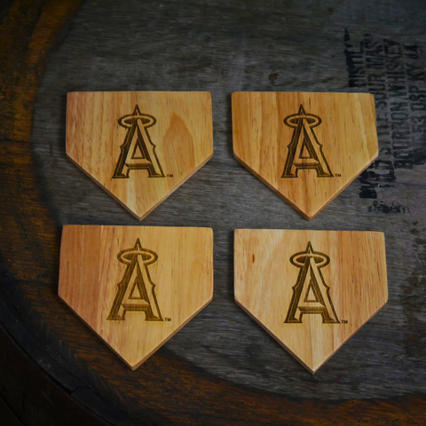 Los Angeles Angels Dugout Mug® | Wood Coaster