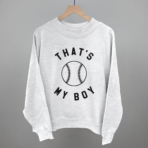 That's My Boy Baseball Shirt - Cute Team Spirit Tee for Kids Game Wear