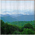 Blue Ridge Mountains | Wall Art Print on Real Wood  Mill Wood Art   