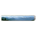 Blue Ridge Mountains Large | Wall Art Print on Real Wood Wood Sign Mill Wood Art 9.5" x 59"  