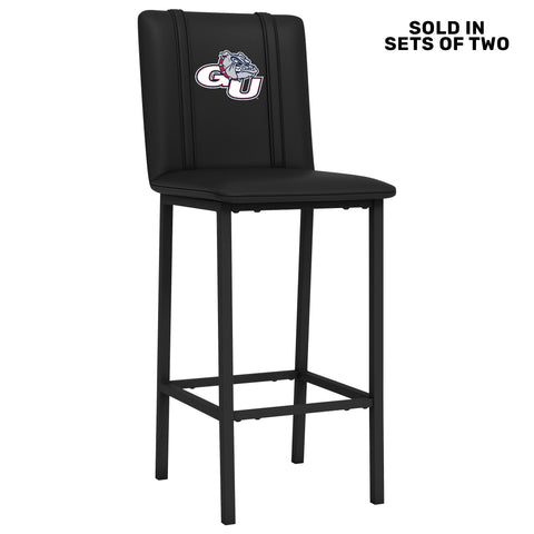 Bar Stool 500 with Gonzaga Bulldogs Logo Set of 2