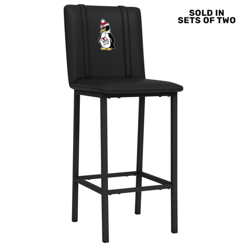 Bar Stool 500 with Youngstown State Penguins Logo Set of 2