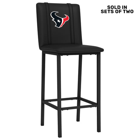 Bar Stool 500 with Houston Texans Primary Logo Set of 2