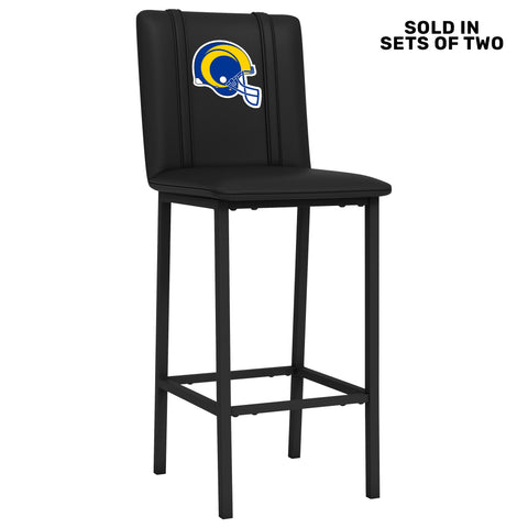 Bar Stool 500 with Los Angeles Rams Helmet Logo Set of 2
