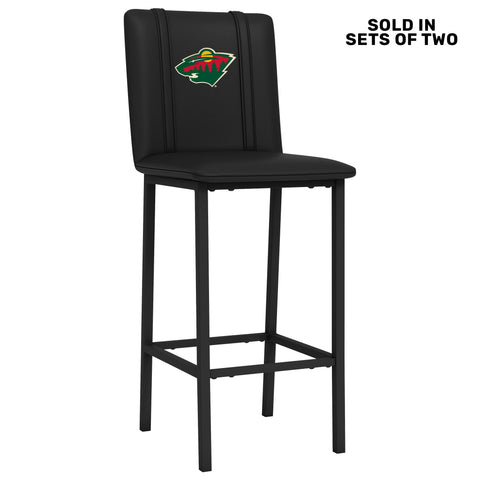 Bar Stool 500 with Minnesota Wild Logo Set of 2