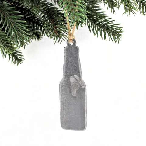 Beer Bottle Ornament