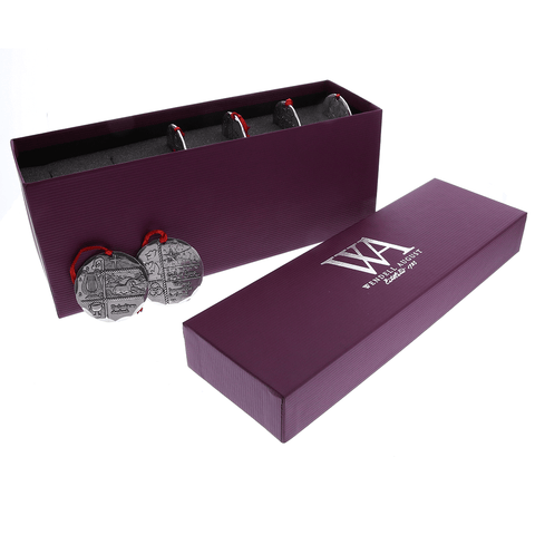 Bible Verse Ornament Set – Wendell August Forge 6-Piece Religious Christmas Decor