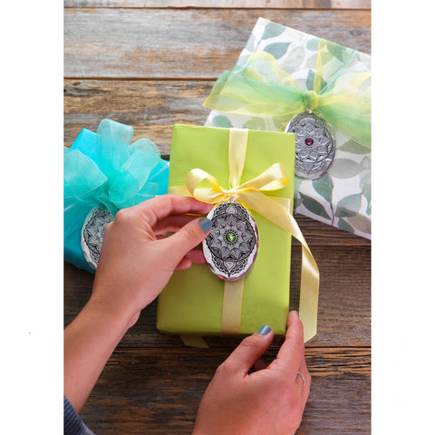 February Birthstone Ornament