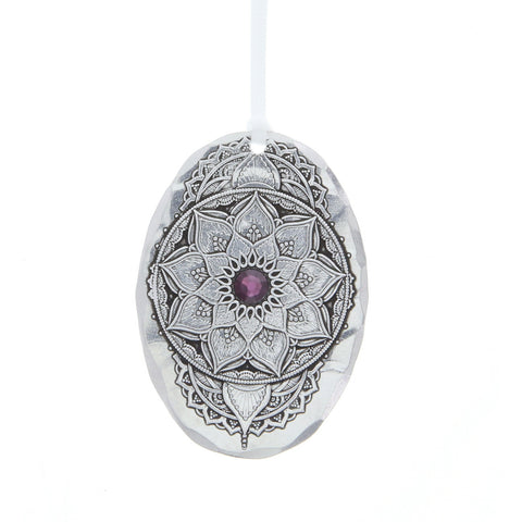 February Birthstone Ornament