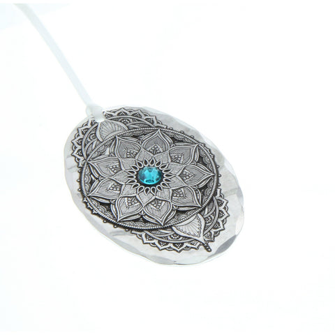 Wendell August Forge December Birthstone Ornament - Handcrafted Crystal Mandala Decoration