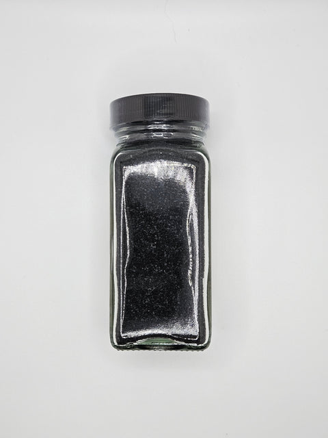 Black Hawaiian Sea Salt | Fine Grain Lava Sea Salt For Cooking & Barbecue Seasoning