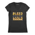 Bleed Black and Gold T-Shirt T-Shirt BreakingT   