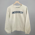 Indoorsy POD - Apparel Ivy + Cloth Bone S Oversized Boxy Crew