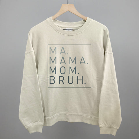 Mom T Shirt | Ma Mama Mom Bruh Cotton Blend Shirt - Comfortable Casual Tee