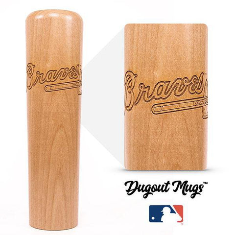 Atlanta Braves Dugout Mug® | Baseball Bat Mug MLB Teams - Dugout Mug Dugout Mugs®   