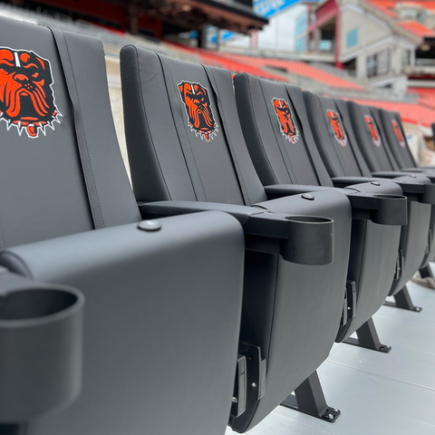 SuiteMax 3.5 VIP Seats with Western Michigan Alternate Logo