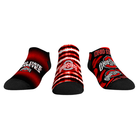 Ohio State Buckeyes - Low Cut - Make Some Noise (3-Pack)