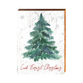 Cook Forest Christmas | Wall Art Print on Real Wood Wood Sign Mill Wood Art   