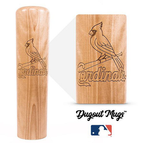 St. Louis Cardinals Dugout Mug® | Baseball Bat Mug MLB Teams - Dugout Mug Dugout Mugs®   