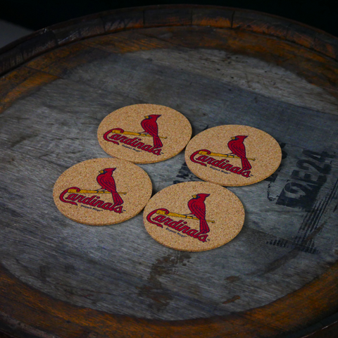 St. Louis Cardinals Dugout Mugs® Cork Coasters Coasters Dugout Mugs® Default Title  